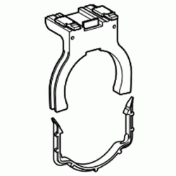 CONJUNTO FIJACION CODO DESAGUE KOMBIFIX ref 240.190.00.1 GEBERIT, 
