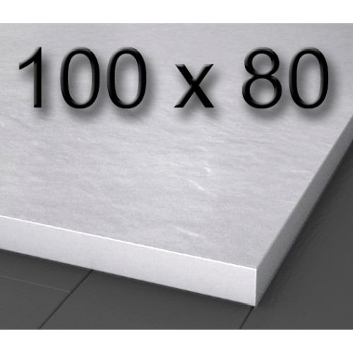 Plato de ducha de carga mineral textura pizarra de 1000 x 800 mm Blanco, Silexgel Resinas gelcoat Gel-coat Gel Coat Nudespol Poliester 100x80cm