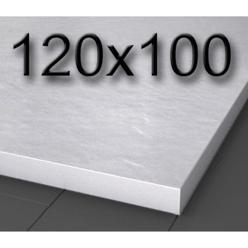 Plato de ducha de carga mineral textura pizarra de 1200 x 1000 mm Blanco, Silexgel Resinas gelcoat Gel-coat Gel Coat Nudespol Poliester 120x100cm