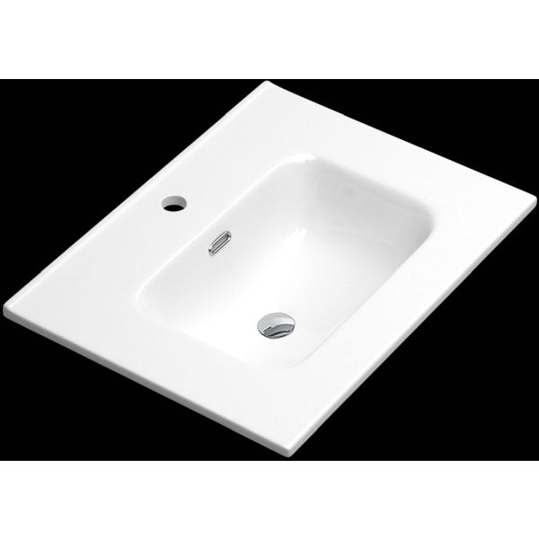 Lavabo para mueble LOKI 60 fondo 45 de 61,5 x 46,5 x 17,5cm Blanco K M050003002210, 