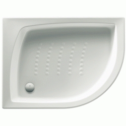 PLATO DUCHA ACRILICO MODELO DAIQUIRI-N ASIMETRICO 1400x750mm IZQUIERDA BLANCO ROCA DSCTL 276037000, FIBRA DE Sanitarios 140x75cm
