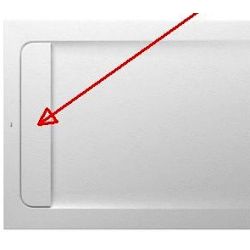 TAPA para Platos de ducha de STONEX AQUOS de 800mm blanco ROCA A276356100, 80cm 8433290091403 Recambios Repuestos de para fontaneria fontaneros Platos Sanitarios Resina Extraplano carga mineral Gelcoat Gel-coat gel coat