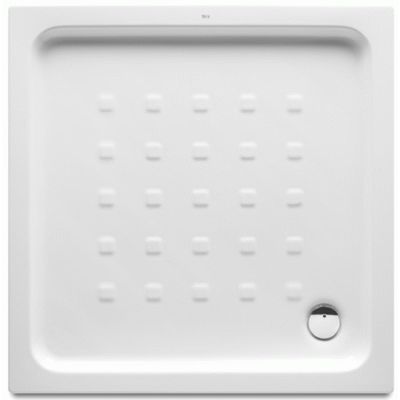 PLATO DE DUCHA DE PORCELANA MODELO EASY DE 80x80cm BLANCO ROCA A374793000, Sanitarios Cuadrados rectangulares 800x800mm Ceramicos Ceramicas