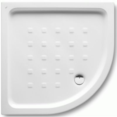 PLATO DE DUCHA DE PORCELANA MODELO EASY ANGULAR DE 90x90cm BLANCO ROCA A374792000, Sanitarios Esquineros Esquineras Rinconeros Rinconeras Ceramicos Ceramicas 900x900mm