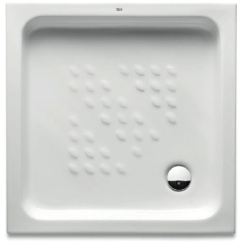 PLATO DE DUCHA DE PORCELANA MODELO ITALIA DE 70x70cm BLANCO ROCA A3740HK000, Sanitarios Cuadrados rectangulares 700x700mm Ceramicos Ceramicas
