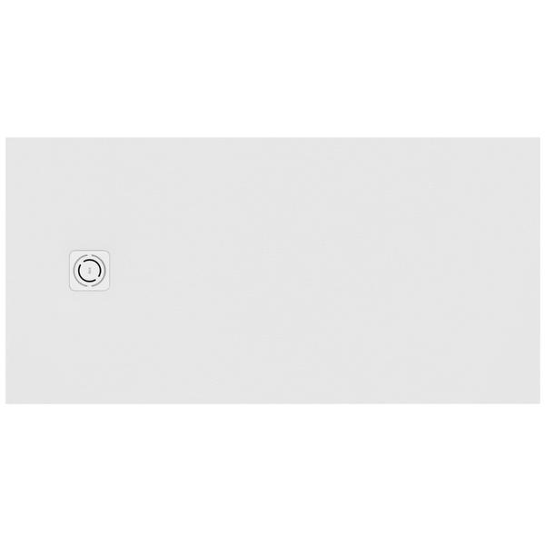 Plato de ducha de STONEX TERRAN-N de 1200x700x29 Blanco ROCA APA014B02BC01100, 