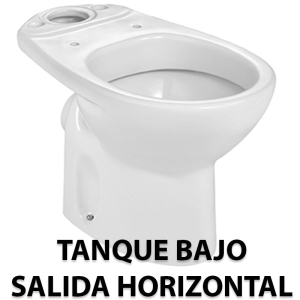 TAZA VICTORIA PARA TANQUE BAJO SALIDA HORIZONTAL BLANCA A342395000 ROCA, Inodoros Water Bater Wc Cisterna Mochila Pared Sanitarios Series Baos Aseos BLANCO VATER W.C. completo completa