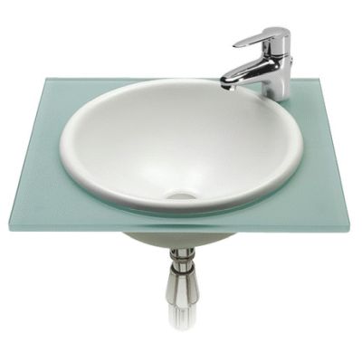 LAVABO REDONDO PARA ENCIMERA O BAJO ENCIMERA MODELO FORO 400 PERGAMON ROCA, Empotrables Encastrar Encastrables Lababos washbasin basin lavavos Lavabos Sanitarios