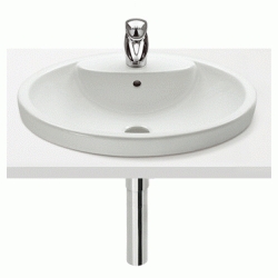 LAVABO DAMA SENSO ENCIMERA DE 58 BLANCO 327515000 ROCA, Sanitarios Series Baos Aseos Lavabos Lababos washbasin basin lavavos