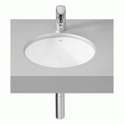 LAVABO REDONDO BAJO ENCIMERA MODELO FORO DE DIAMETRO 410 mm BLANCO A327884000 ROCA, Empotrables Encastrar Encastrables Lavabos especiales Lababos washbasin basin lavavos Sanitarios