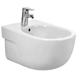Bide MERIDIAN-N COMPACTO SUSPENDIDO con fijaciones oculatas blanco A357248000 ROCA, 8433290383300  videt bidet Sanitarios Meridiam