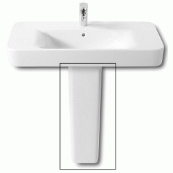 PEDESTAL PARA LAVABO SENSO SQUARE BLANCO 337513000 ROCA, Pie Columna Sanitarios Series Baos Aseos Especiales Lababos washbasin basin lavavos Lavabos