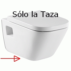 TAZA THE GAP SUSPENDIDA BLANCO  ( SIN TAPA ) A346477000 ROCA, Inodoros Water Bater Wc Sanitarios Series Baos Aseos VATER SUSPENDIDOS W.C.