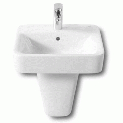 LAVABO SENSO SQUARE DE 450 x 440 mm BLANCO A32751T000 ROCA, Sanitarios Series Baos Aseos Lavabos Murales Especiales Lababos washbasin basin lavavos Pared