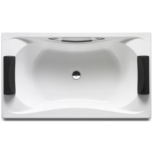 BAERA ACRILICA MODELO BECOOL BIPLAZA  DE 1800 x 900 BLANCA ROCA A248013001, FIBRA Sanitarios Blanco