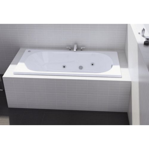 BAERA ACRILICA MODELO GENOVA-N DE 160x70 BLANCA HIDROMASAJE BASIC PL REF. A248357001 ROCA, Sanitarios 8433290346121 Blanco