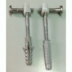 JUEGO 2 TORNILLOS FIJACION PARA INODORO Y BIDE HORIZONTAL ( TIPO GONDOLA ) ROCA 527003010 V0007600R, Sujecin Sujeccin Water Bater Wc Taza VATER videt bidet lateral Sanitarios Tornos W.C. Dama