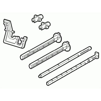 PERNO Y VARILLA LARGA PARA PLACA PULSADOR DE ACCIONAMIENTO DE LA CISTERNA EMPOTRADA ROCA A890803000, TIRADOR Barilla Tanque Empotrados Sanitarios Emptrar