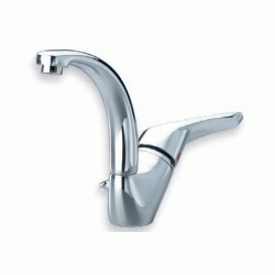 MONOMANDO DE LAVABO CON CAO ALTO GITARORIO  AQUAMANDO CROMADO REF 2210-CF RAMON SOLER DSCTL, MEZCLADOR GRIFOS GRIFERIAS CAO FUNDIDO CROMO CROMADA Lababos washbasin basin lavavos Lavabos Repisa single handle faucet tap