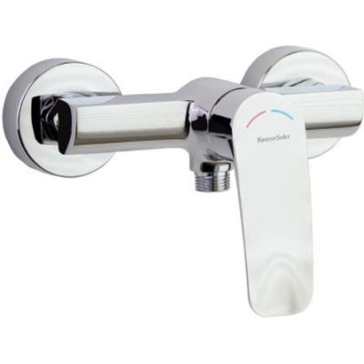 Monomando de ducha NEW FLY con sistema C2 y anticorrosion cromo RAMON SOLER 570802S, soloducha