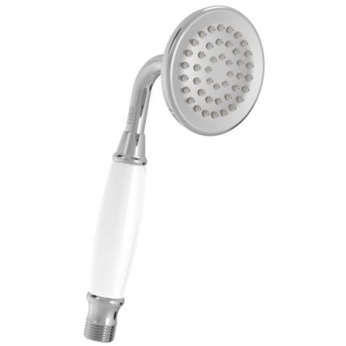 Mango de ducha anticalcreo TRES-CLASIC con mango cermico Cromo TRES 29963109, 