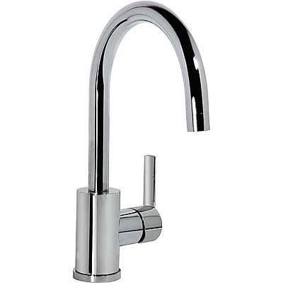 MONOMANDO DE  LAVABO CA�O ALTO Y CURVO LEX-TRES ( ALTURA DEL CA�O 344 mm ) REF 181403 CROMADO, MEZCLADOR GRIFOS GRIFERIAS CROMADA CROMO Lababos washbasin basin lavavos Lavabos Repisa single handle faucet tap