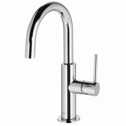 MONOMANDO DE LAVABO CON MANETA Y CAO TUBO DE 170 mm MAX-TRES REF 06290403 CROMADO, MEZCLADOR GRIFOS GRIFERIAS CROMO CRO CROMADA Lababos washbasin basin lavavos Lavabos Repisa Tuberias single handle faucet tap