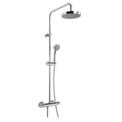 CONJUNTO DE DUCHA TERMOSTATICA CROMADA REF 20438701 TRES 8429546441238, 204.387.01 204 387 01 MEZCLADOR TERMOSTATICOS CROMO CRO CROMADO Sistema MONOMANDOS GRIFOS GRIFERIAS