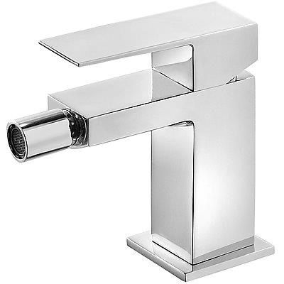 MONOMANDO DE BIDE CUADRO-TRES CON MANETA  REF. 00612001 CROMADO TRES 8429546447735, MEZCLADOR GRIFOS GRIFERIAS EMPOTRADO EMPOTRADA CRO CROMADA 006.123.02 videt bidet MONOMANDOS Mezcladores Mezcladoras Grifer�as single lever handle faucet tap basin mixer