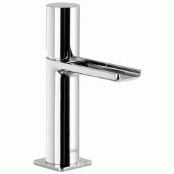 MONOMANDO DE LAVABO LOFT-TRES CON VOLANTE Y CAO CASCADA LIBRE CROMADO REF 20011002 8429546429250, MEZCLADOR GRIFOS GRIFERIAS CROMO CROMADA CRO Lababos washbasin basin lavavos Lavabos Repisa single handle faucet tap