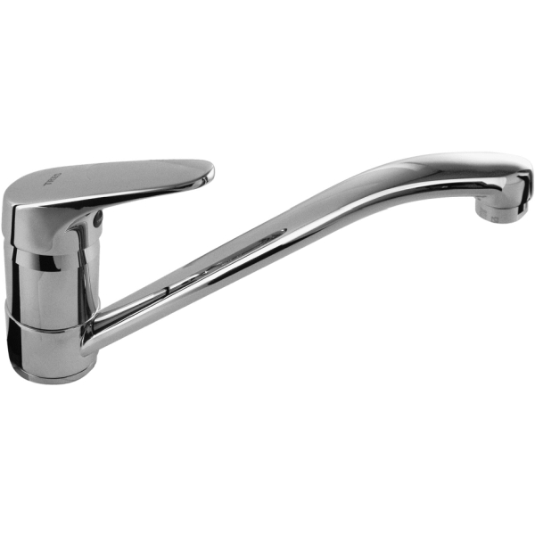 Monomando de fregadero modelo TRES POL cao recto cromado TRES 1.74.333.06, 