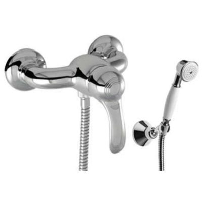 MONOMANDO DE DUCHA MONOCLASICTRES CROMO, Con Cromado Cromada Griferas Grifos Tres Series De Para Mezcladores Mezcladoras soloducha