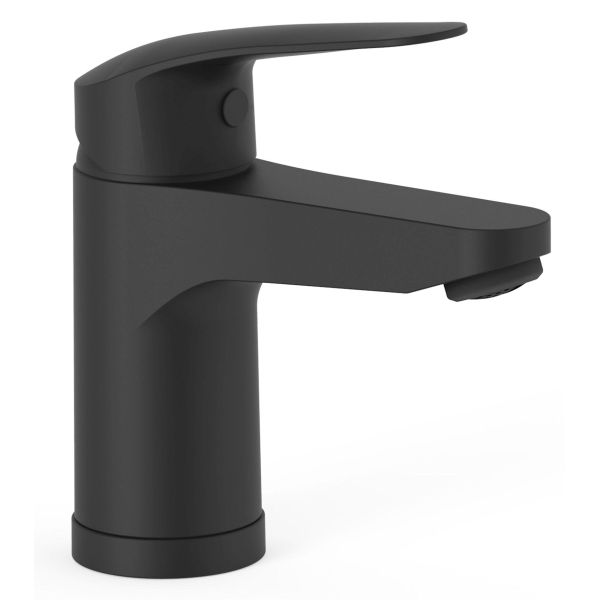 Monomando lavabo BASE-TRES PLUS Negro Mate TRES 21610303NM, 
