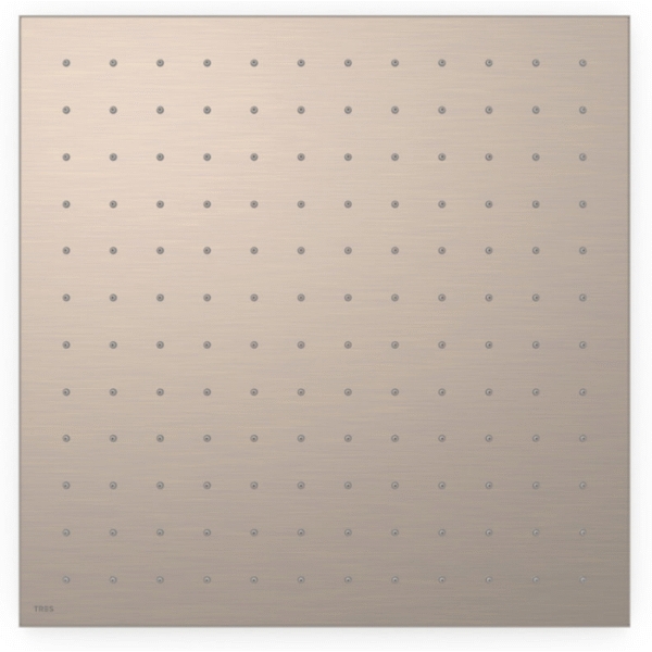ROCIADOR DE DUCHA CUADRADO EMPOTRADO ACERO INOX DE 40 cm REF 13495101AC TRES, 