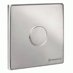 FLUXOMETRO INODORO TEMPORIZADO ECOLOGICO PRESTO ARTE-IE CROMADO CON LLAVE REF. 19700 PRESTO, FLUXOR pared MURO WATER WC CROMO CROMADA empotrado empotrar encastrar W.C. Pulsadores