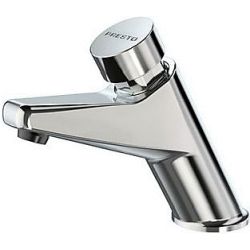 Grifo de lavabo temporizado PRESTO 105 - L CROMADO REF 20900, TEMPORIZADOS Pulsadores temporizados fluxometros fluxor 8427838209009 105L 105-L 105/L GRIFERIAS GRIFOS CROMO CROMADA Lababos washbasin basin lavavos Lavabos Repisa