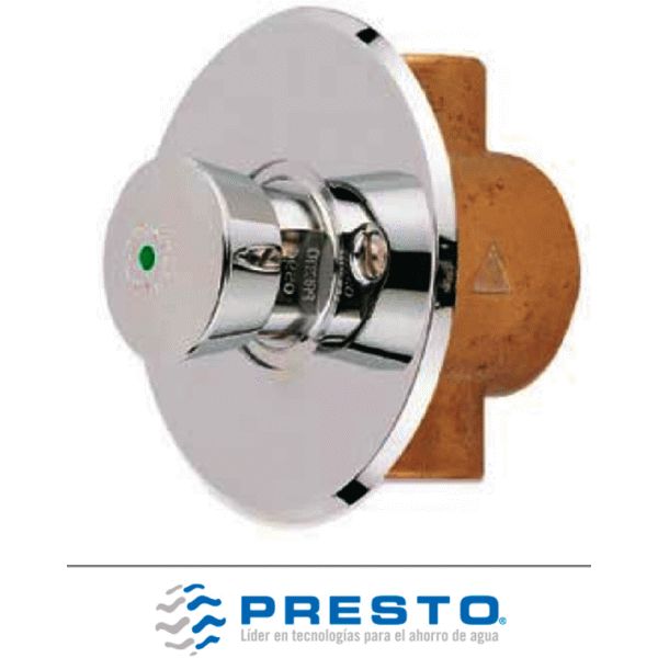 GRIFO DE URINARIO TEMPORIZADO PRESTO 27 CROMADO PARA EMPOTRAR CON EMBELLECEDOR EMBUTIDO REF 31708, GRIFERIAS CROMO CROMADA TEMPORIZADA PULSADORES GRIFOS Empotrables encastrar encastrables encimeras empotrados empotradas falcar Enbellecedores 8427838317087