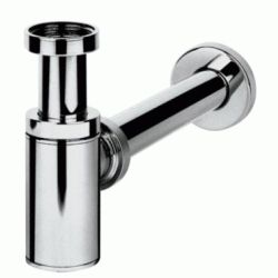 SIFON DE LAVABO BASIC DE 11/4 CROMADO REF 030180 GROBER, DESAGES CROMO CROMADA 1 1/4 1-1/4 Sifones Lababos washbasin basin lavavos Lavabos GRB