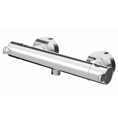 MEZCLADOR TERMOSTATICO DE DUCHA TENDER CROMADO SIN EQUIPO REF 131900 GROBER, TERMOSTATICA GRIFOS GRIFERIAS CROMO COMADA GRB MONOMANDOS thermostatic shower mixer wall-mounted hung