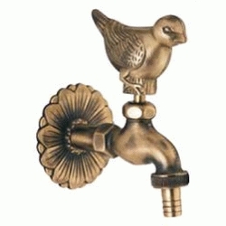 Grifo manguera decorativo PALOMA de Bronce 1/2" 3/4" art.155 IMTERSA 1V15500, RENACIMIENTO DECORACION ARTISTICO