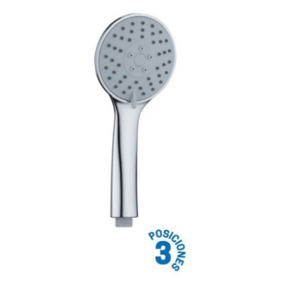 MANGO DE DUCHA ANTICAL AQUA 3.0 DE 3 FUNCIONES CROMADO CIS 03715, 