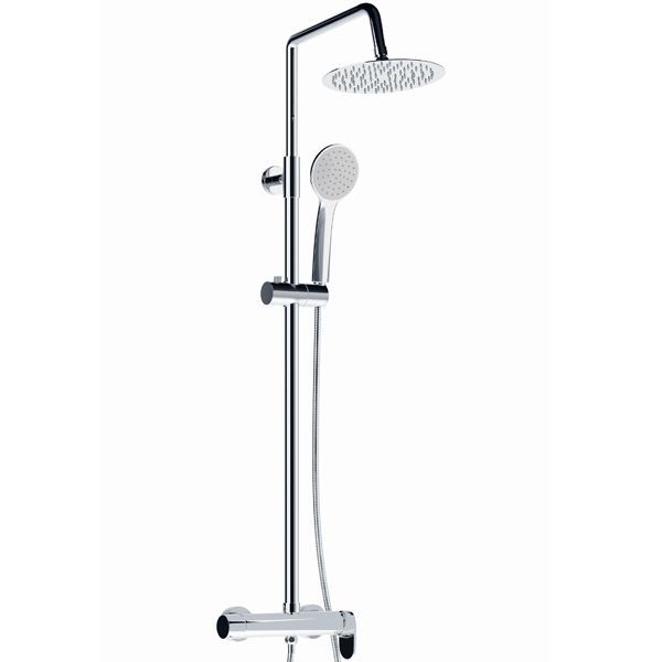 COLUMNA TELESCOPICA DE DUCHA MONOMANDO ERGOS con distribuidor integrado rociador de 200mm Cromo CIS, ECNMC baratos asequibles rebajados m�dicos baratas econ�micas rebajadas economicos MEZCLADOR GRIFOS GRIFERIAS PLATO DUCHA CON COLUMNA CROMADA CROMO ROCIADOR cuadrado alcachofas cabezales cabezas Sistema TELESCOPICA REGULABLE