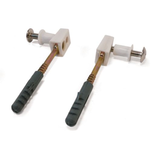 JUEGO 2 TORNILLOS DE FIJACION LATERAL PARA INODORO REF: 03923 - CIS, de wc EQUIPO SERIE CONJUNTO ANCLAJE SUJECION WC WATER VATER INODOROS BATER TAZA TIPO GONDOLA SUJECCION HIDRAFIX IDRAFIX YDRAFIX horizontal Tornos W.C. Bidets videts bidetes videtes Dama 8435136706991
