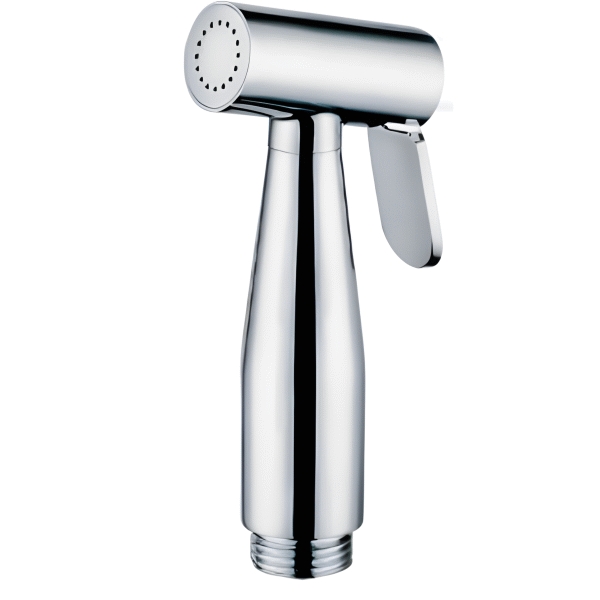 Manual higinico bidet wc a pared ERGOS Cromo CIS 23290M, mango telefono intimixer cromado sustituto bide lavafrutas