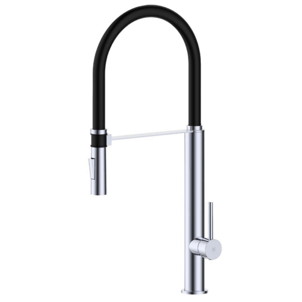 MONOMANDO DE FREGADERO VERTICAL PILOT 2 CROMADO CON CA�O CISNE NEGRO REF. 23644 CIS, MONOMANDOS GRIFOS Mezcladores Mezcladoras GRIFERIAS Grifer�as single lever handle faucet tap basin mixer