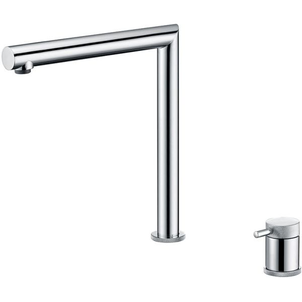 Monomando de fregadero plegable ITACA cromo  IMEX GCE018, cromado cromada