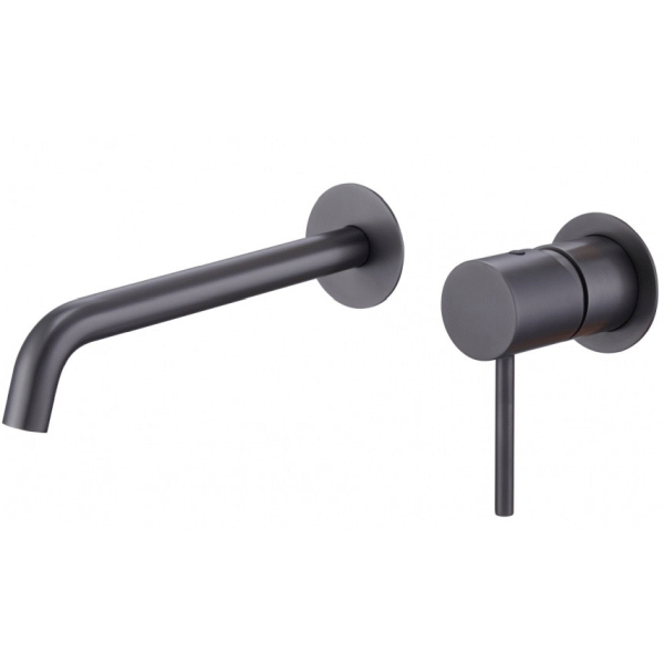 Monomando de lavabo Empotrado MONZA color Black Gun Metal IMEX GLM039/BGM, 