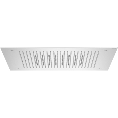 Rociador de ducha empotrado 2 funciones rectangular RAINDREAM de 380mm cromado  ROCA A5B114AC00, 
