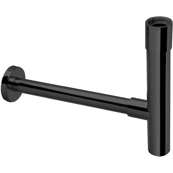 Sifon botella totem de 11/4" para lavabo negro titanio A5064031CN ROCA, 