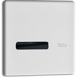 Fluxor electronico urinario SENTRONIC-S (subconjunto exterior placa frontal) BLANCO ROCA A5A8102B00, Fluxmetro urinarios ENCASTRADOS Pulsadores Agua 8433290681857  EMPOTRAR Empotrables encastrar encastrables encimeras empotrados empotradas falcar